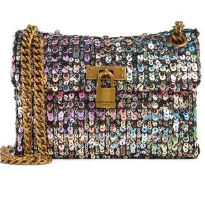 Kurt Geiger Mini Brixton Sequin Shoulder Bag